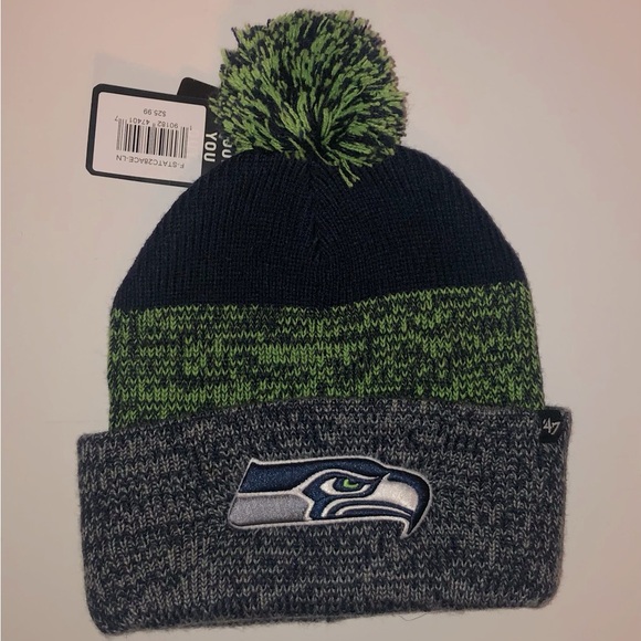 Seattle Seahawks ‘47 Brand Winter Hat - - Picture 1 of 8